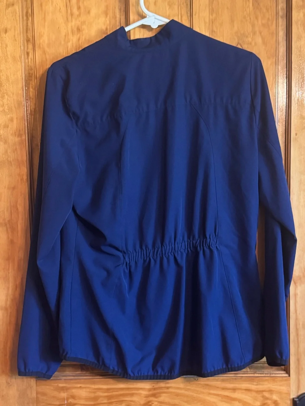 Skechers women’s Navy Blue Full-Zip scrub Jacket